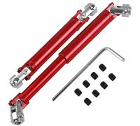 ShareGoo - Albero motore per auto in lega di alluminio RC 103-148 mm, giunto universale CVD, compatibile con Axial SCX10 Tamiya CC01 D90 RC4WD TF2 HSP Redcat 1/10 RC Crawler (rosso)