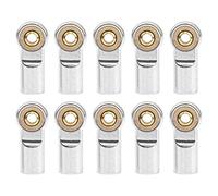 ShareGoo M3 - Supporto per testa sferica con filettatura da 3 mm, compatibile con Tamiya Redcat HSP Traxxas Axial SCX10 1/10 RC, per auto, camion, barca, robot fai da te, L22 mm (argento)