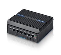 Sharevdi Mini PC firewall senza ventola 6 x Ethernet (fino a 2,5 GbE) Intel CORE 6006U 8GB DDR4 128GB mSATA SSD Network Gateway Soft Router AES NI Test con PFSENSE/OPNSENSE (Intel Core 6006U)
