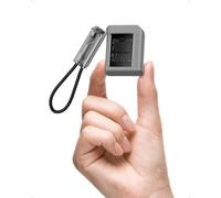 SHARGE Alloggiamento SSD M.2 NVMe con Sistema di Raffreddamento Attivo, USB C 3.2 Gen2 da 10 Gbps, Lettore NVMe Enclosure Supporta Chiavi M e SSD di Dimensioni 2230
