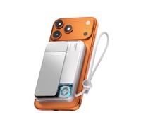 SHARGE ICEMAG 3 Qi2.2 25W per MagSafe Powebank 10000mAh Cooling Attivo | Batteria Esterna Magnetico 35W USB-C Ricarica Rapida con Cavo Integrato, Design Trasparente con Luce RGB per iPhone 17/16/15