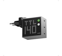 SHARGE Pixel 140, Caricatore USB-C 140W GaN 3 Porte con Display Smart | Ricarica Rapida PD 3.0 per Multi Dispositivo, Compatibile con MacBook Pro/Air, Dell, iPhone 17/16/15