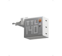 SHARGE Pixel 140, Caricatore USB-C 140W GaN 3 Porte con Display Smart | Ricarica Rapida PD 3.0 per Multi Dispositivo, Compatibile con MacBook Pro/Air, Dell, iPhone 17/16/15