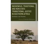Shari Eppel Indigenous, Traditional, and Non-State Transition (Copertina rigida)