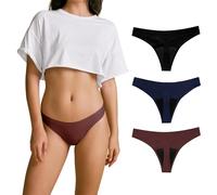 SHARICCA Periodi Intimo Thong Mutande Assorbente Mestruazioni Sporty Biancheria intima per il periodo delle Ragazze, Multicolore-06, XS
