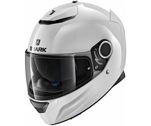 Shark 2281_24893, Casco da Moto Hark Spartan Blank Uomo, Bianco, S