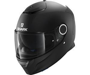 Shark 2282_24901, Casco da Moto Hark Spartan Blank Mat. Uomo, Nero, XL