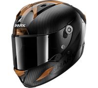 Shark Aeron Carbon Skin Casco, Carbonio/Bronzo, Taglia 2XL