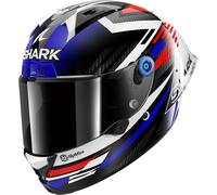Casco Integrale Shark AERON GP FIM RACING #1 FIRSTLAP Carbon Blue Red