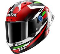 Casco Integrale Shark AERON-GP FIM RACING -1 Firstlap Carbon Rosso Verde M