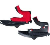 Shark Aeron-GP, guanciali 40 mm male Nero/Rosso
