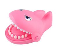Shark Bite Toy - Soft Rubber Teeth Construction, Interactive Press Pressing Mechanism Prank Design, Surprise Chomping Action Novelty | Hand Eye Coordination Development Fidget Plaything, Party Enterta