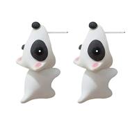 Shark Biting Earrings - Cartoon Animal Ear Studs Featuring Crocodile, Designs | Whimsical Jewelry for Women, Girls | Daily Wear Accessories for Outfits, Party Looks, Novelty, Fun Decoration