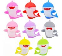 Shark Cake Topper NTEVXZ 8Pcs Shark Mini Figurine Decorazioni per Torte di Squalo Decorazioni Festa di Compleanno per Bambini Baby Shower