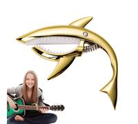 Shark Capo per chitarra, capotasto per chitarra, capotasto in metallo | Capotasto per chitarra grande con buona sensazione in mano, capotasto leggero per chitarra, folk,