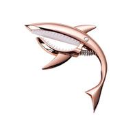 Shark Capo per chitarra, capotasto per chitarra - Capotasto in metallo | Capotasto per chitarra grande con buona sensazione in mano, capotasto leggero per chitarra folk elettrica