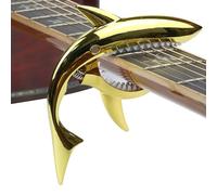 Shark Capo per chitarra, capotasto per chitarra | Morsetto per chitarra in metallo, capotasto per chitarra a forma di squalo, capotasto fresco e leggero per chitarre, ukulele, banjo, basso