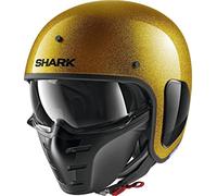 SHARK Casco da moto S-DRAK BLANK GLITTER GGX, oro, S