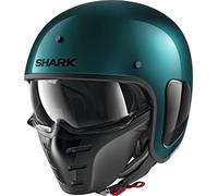 SHARK Casco da moto S-DRAK BLANK METAL GGM, Verde, XS