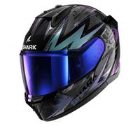 Casco Integrale Shark D-Skwal 3 Blast R Mat Nero/Verde/GlitterXL Nero,Verde,Glitter
