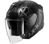 Shark Skwal Jet Shiever Ece Open Face Helmet Nero 2XL