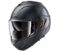 Shark Casco Modulare Flip Back OXO Blank Gun Metal Grigio