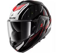 Shark Casco Modulare Flip Back OXO Rydger Black Silver Red Nero Argento Rosso