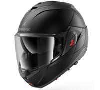 Shark Casco Modulare Flip Back Reversibile OXO Blank Black Matt Nero Opaco