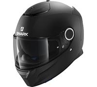 Shark Casco Moto Hark Spartan Blank Mat, Nero, Taglia XS