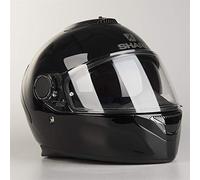SHARK Casco Moto Hark Spartan Blank, Nero, Taglia XS
