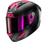 Shark, Casco Moto Integrale AERON CARBON SKIN Violet Blue DVB, XS