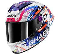Casco Integrale Shark Aeron-Gp Carbon Replica Zarco Gp De France Viola Blu S