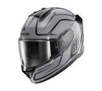 SHARK, Casco Moto Integrale D-SKWAL 3 DRONE X TROY LEE DESIGN Silver Black Silver, XS