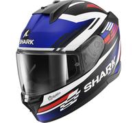 SHARK, Casco Moto Integrale D-SKWAL 3 FIRSTLAP Black Blue Red KBR, XS