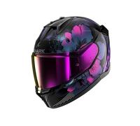 SHARK, Casco Moto Integrale D-SKWAL 3 MAYFER Black/Purple KVX