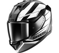 SHARK, Casco Moto Integrale D-SKWAL 3 SIZLER Black/White KWA, XS