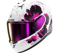 SHARK, Casco moto integrale D-SWKAL 3 MAYFER, White violet anthracite WVA, XS