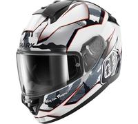Shark Ridill 2 Matrix Camo, casco integrale M male Bianco/Argento/Rosso