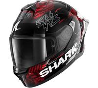 SHARK, Casco Moto Integrale SKWAL CUP SPEED-VIB Black Red Silver KRS, S