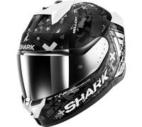 SHARK, casco moto integrale SKWAL i3 HELLCAT, KUS, M (+ Schermo fumé incluso)