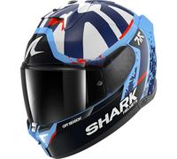 SHARK, Casco Moto Integrale SKWAL i3 REPLICA RAUL FERNANDEZ Black Blue White BBW, S