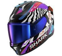 SHARK Casco integrale Skwal i3 Speed-Fancy Bianco Blu Viola Taglia 2XL
