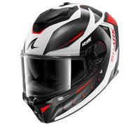 SHARK, Casco Moto Integrale SPARTAN GT PRO CARBON MEKARIUM Carbon Silver Red DSR, M