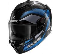 Casco Integrale Shark Spartan Gt Pro Carbon Ritmo Blu Chrome XS