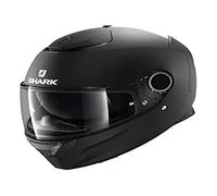 Shark Spartan Blank Mat casco, nero, taglia XL per maschi