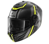 SHARK, Casco Moto Integrale SPARTAN RS CARBON SHAWN Yellow/Grey DYA, XXL
