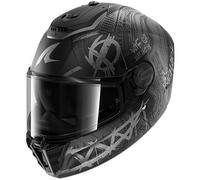 SHARK, Casco Moto Integrale SPARTAN RS CARBON SHIEVER Carbon Anthracite Silver DAS, L