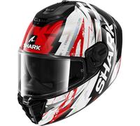 SHARK, Casco Moto Integrale SPARTAN RS HIBOLT Black Red Chrome KRU, S