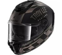 Casco Integrale Shark Spartan RS Raceshop Mat Nero Antracite Argento M