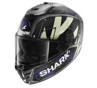 SHARK, Casco Moto Integrale SPARTAN RS STINGREY Grigio/Bianco/Blu AAB, XL